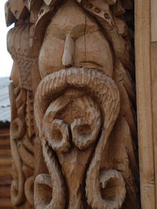 Carving, Olkhon Island