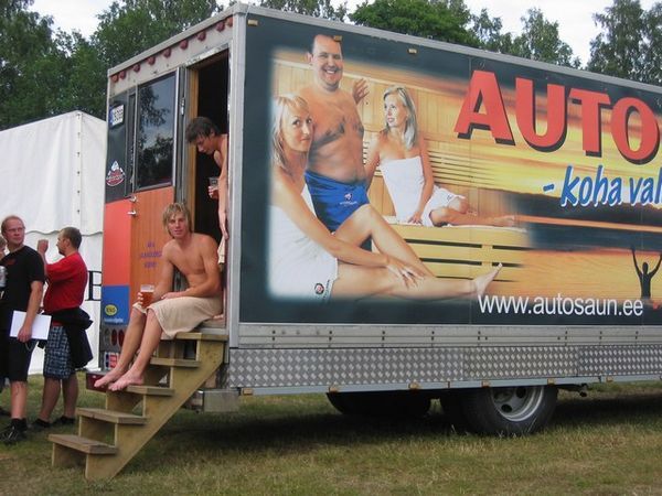 Mobile Sauna Truck