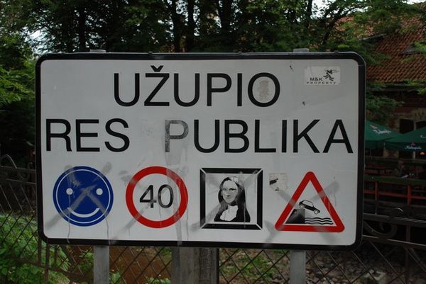 Gateway to Uzupis