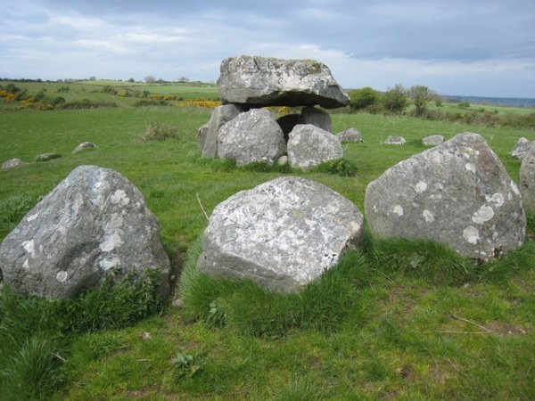 Carrowmore neolithic passage tomb