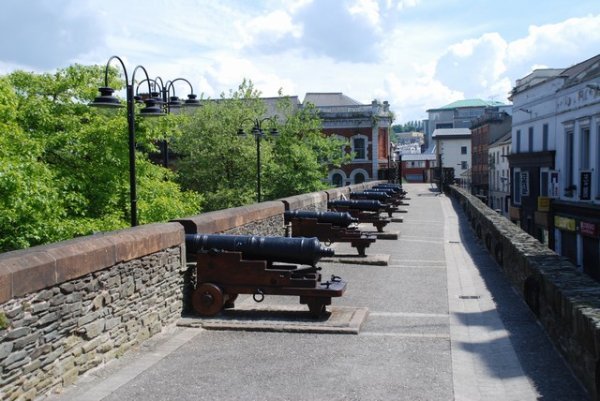 The city walls of Derry