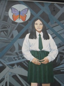 The loss of Innocence, Bogside Mural, Derry
