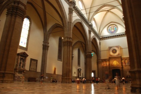 Inside the Duomo, Florence