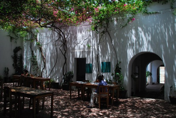 A cafe in Oaxaca