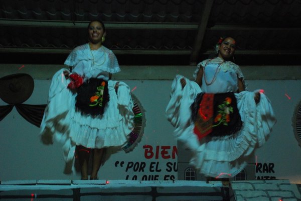 Dance show in Cuetzalan