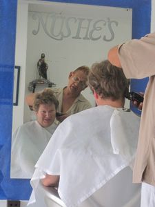 Getting rid of the 'fro, Cancun