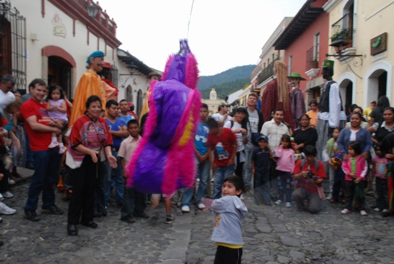 Street Pinata for Dia del Ninos