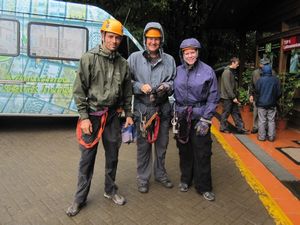 Getting ready to zip