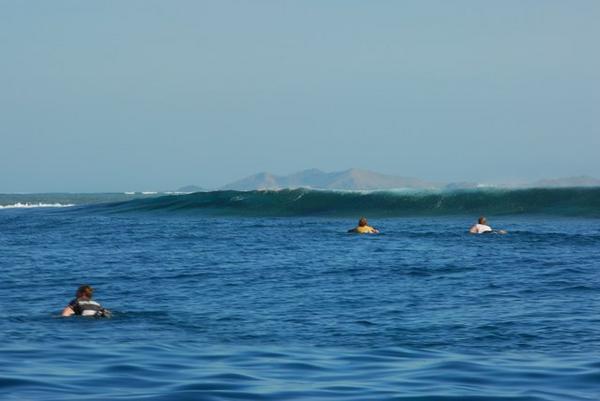 Paddle out at Desperations
