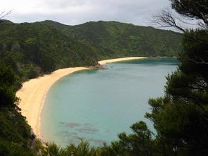 The northern part of the Abel Tasman