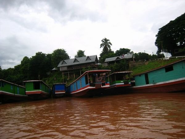 Mekong longboats