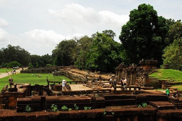 Terrace of the Elephants and Terrace of the Leper King