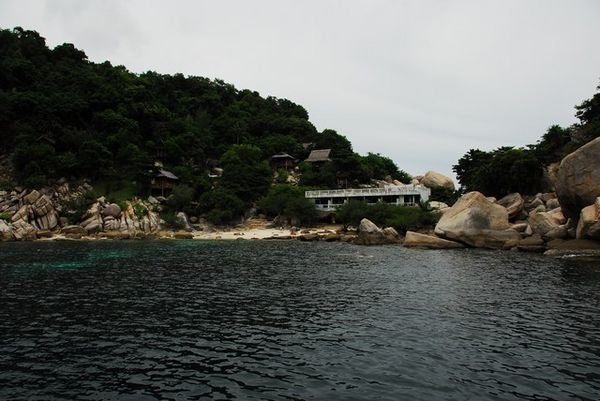 Our dive site at Ko Tao