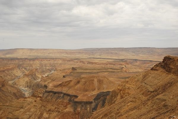 The immense Fish River Canyon