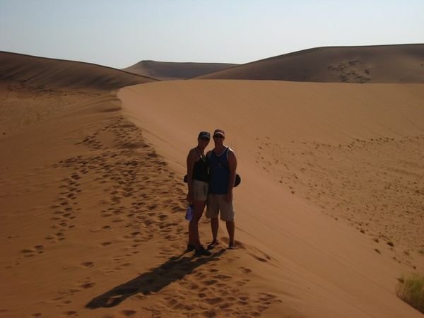 Rich and I at Sossuvlei
