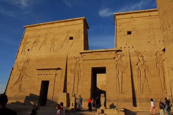 The temple at Philae.