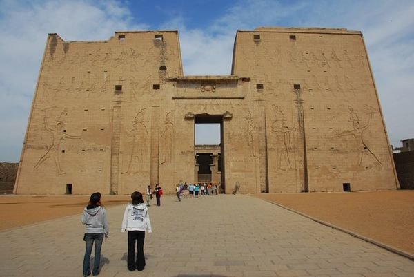 Temple of Horus at Edfu.