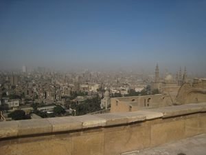 Looking over Cairo from the Citadel.
