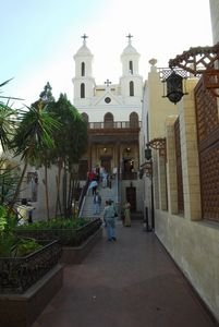 The Hanging Church in Coptic Cairo.