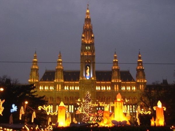 The Rathaus at Christmas