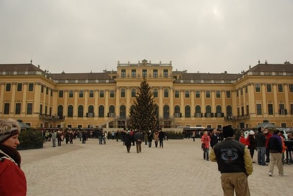The Schonbrunn on Christmas