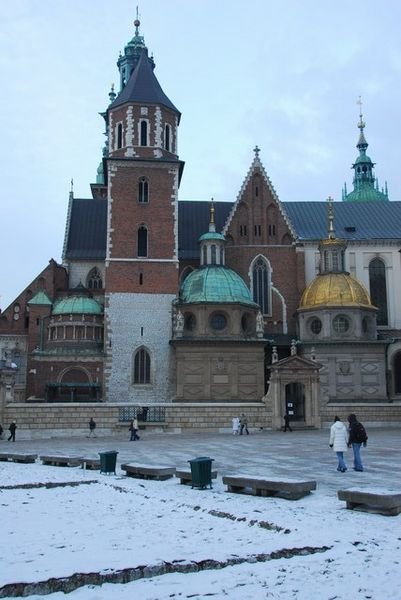 The cathedral at Wawel Castle.