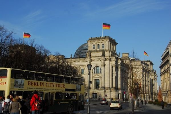 Bundestag- German parliament building.