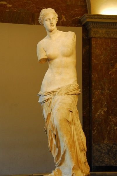 The Venus de Milo.