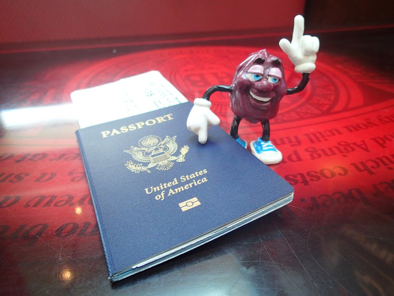 Wilson has passport will travel