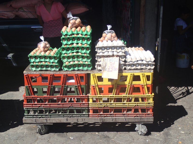 Guatemala's best "GB" eggs.  haha