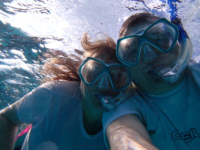 Underwater is fun!