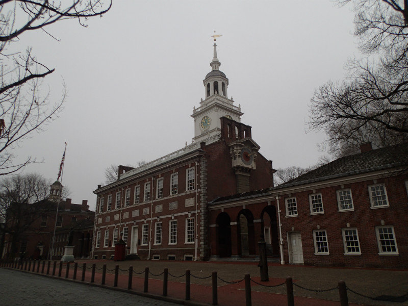 Independence Hall from the side