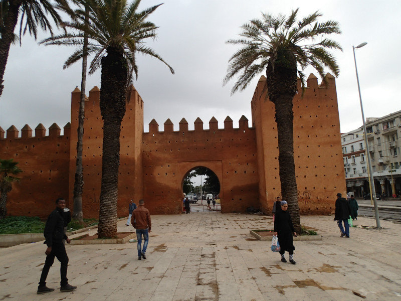 The gates to the medina or "old city."
