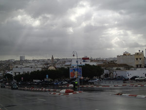 Looking into Rabat from the Kasbah