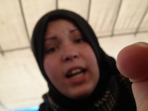 Khadija!!!  Get outta my face!  LOL!