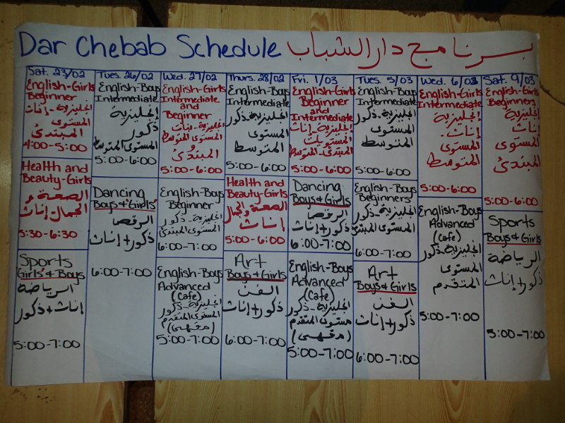 Our schedule for the rest of the CBT!!!  YES!!!!