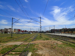 Ksar train station.