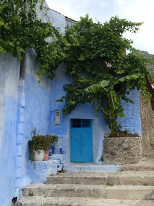 The colors in Chaouen are striking and very pleasing.