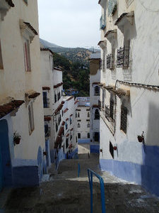 Chaouen does make you work to enjoy her!  Definitely NOT a flat walk.