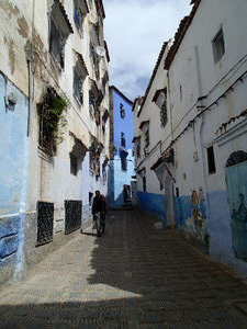 The lovely streets of Chaouen.