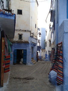 The lovely streets of Chaouen.