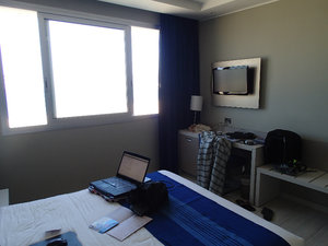 Our room in the Husa
