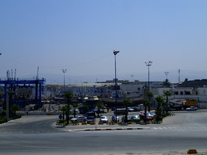 The port in Tangier.