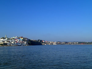 Moulay as seen from our boat.