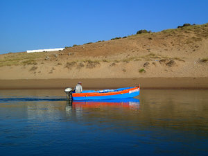 Fishing boat of Moulay.