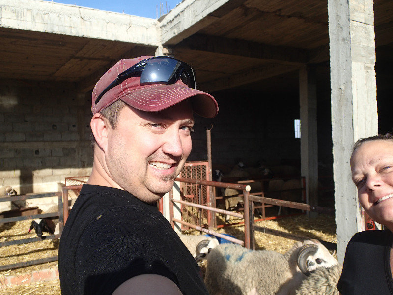 Sheepish selfie!  LOL!