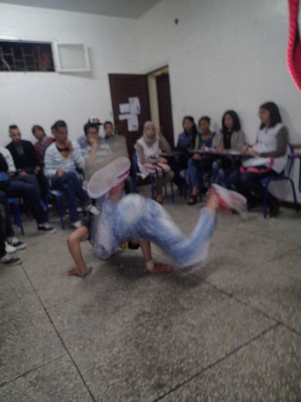 The break dancing was completely fun and entertaining!