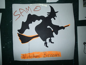 Ironically, Samo does remind us of a witch!  LOL!