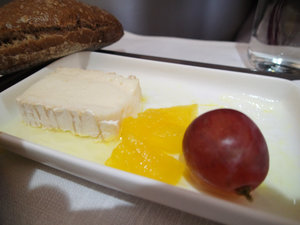 Cuadrat cow cheese with grape and pineapple jam.  Big fan of this group!
