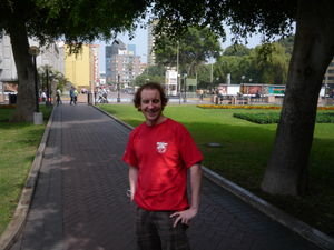 Me with hair in Lima